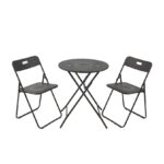 Conjunto plegable metálico Grace
