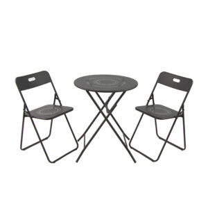 Conjunto plegable metálico Grace