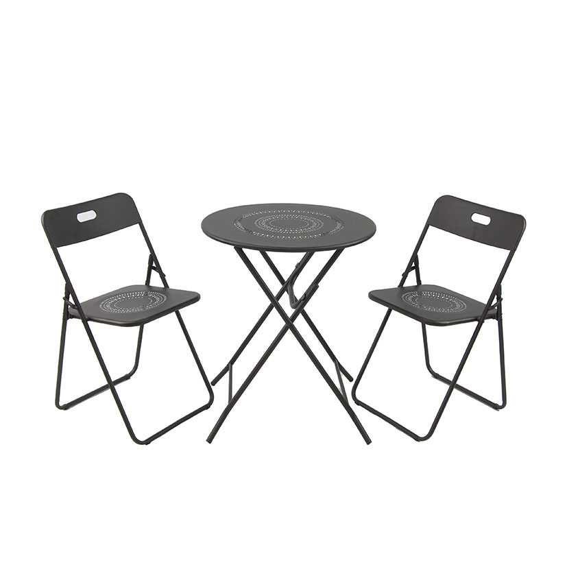 Conjunto plegable metálico Grace
