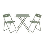 Conjunto plegable metálico Agata