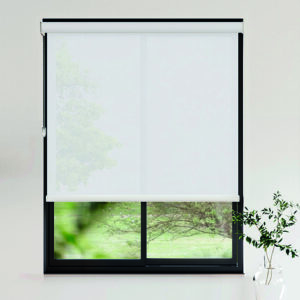 CORTINA ENROL.SUNSCREEN BLANCO 100X180