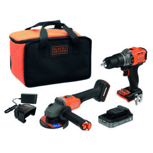 Kit taladro + amoladora batería BLACK&DECKER BCK24áSB-QW 18V