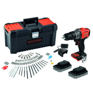 Kit taladro batería BLACK&DECKER BCD383D2TA-QW 18V