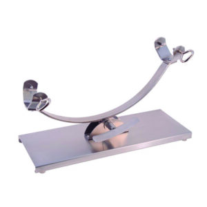 Jamonero FLORES CORTÉS modelo 17924 de acero inoxidable