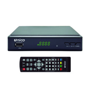 Receptor TDT UNICO con USB y DVB-T2