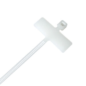 BRIDA TIPO BANDERA BLANCA 2.5x100.100 UD