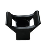 Base roscable anclaje bridas RATIO negra 100 uds