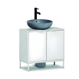 Mueble lavabo con puerta lavabo serie MobleKit