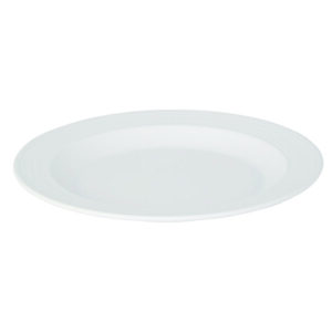PLATO MELAMINA Ø 250MM. BLANCO