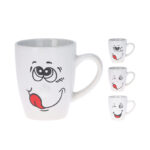 Tazón mug stoneware Smile surtido