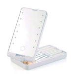 Espejo Led C/pinceles Maquillaje