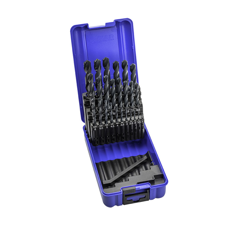 Estuche 25 brocas IZAR HSS DIN 338 - Imagen 3