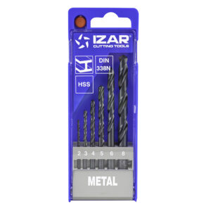 BROCAS ESTUCHE 6UDS.HSS CO 2-3-4-5-6-8MM