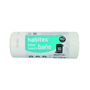 Bolsas de basura HABITEX Baños 10L
