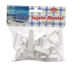 Juego 12 pinzas sujetamanteles