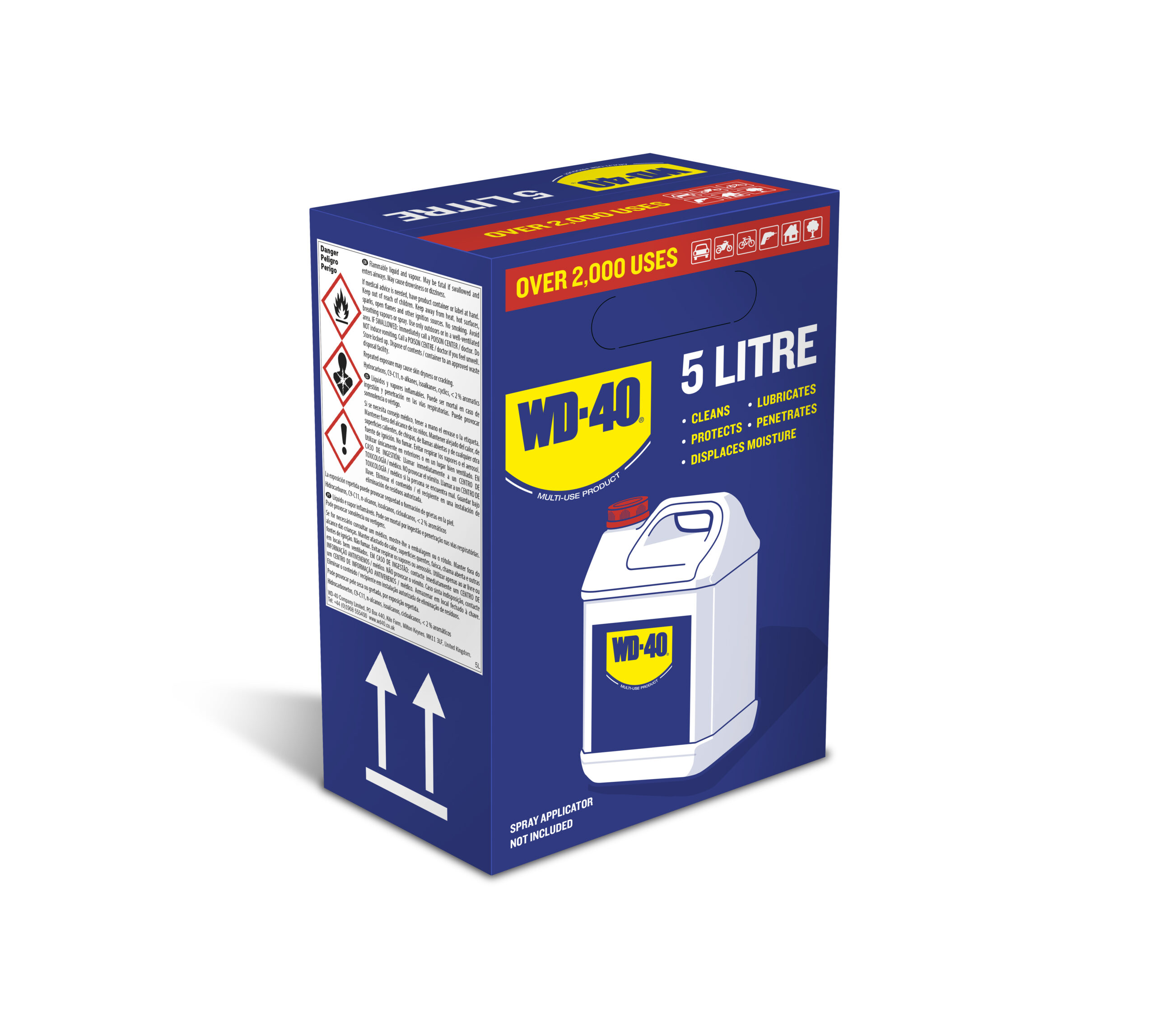 Lubricante multiuso WD-40 Garrafa 5L - Imagen 2