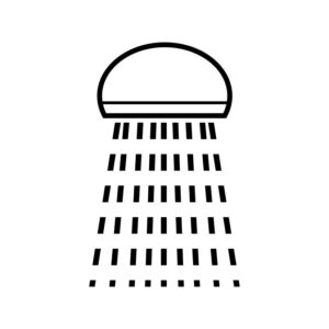 Mango ducha HABITEX Serie Económic Rio