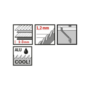 Set 3 sierras de calar metal RATIO ProSeries RT121AF