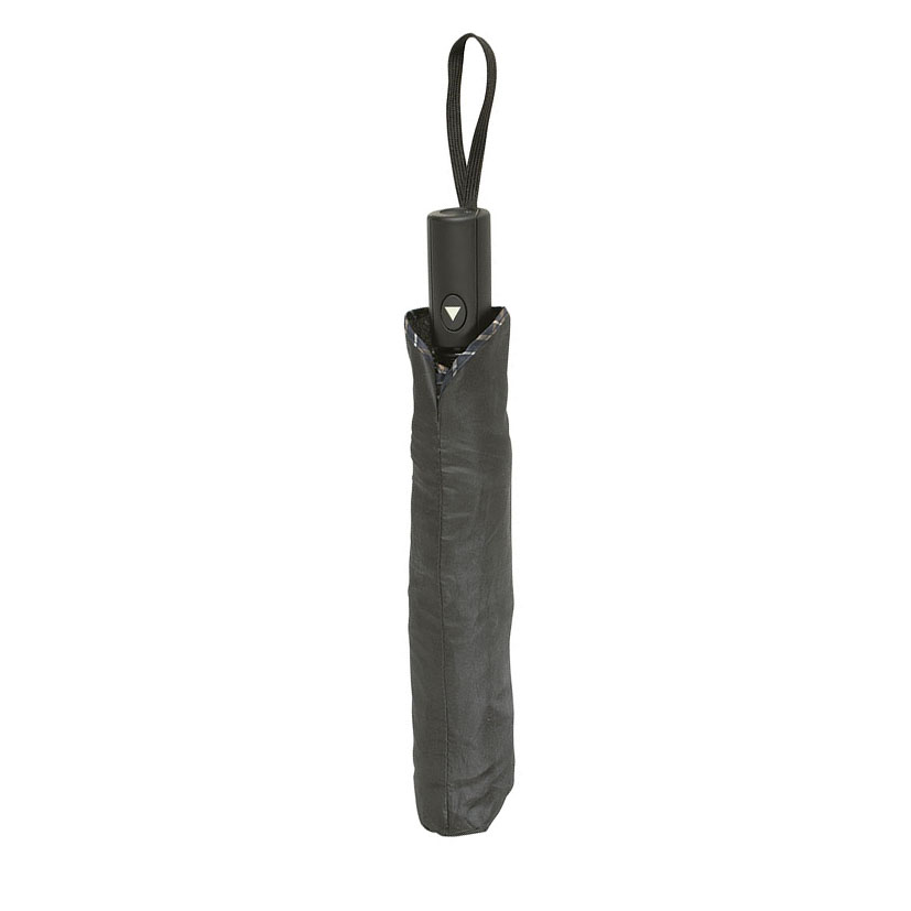 Paraguas plegable automático HABITEX 117 cm negro