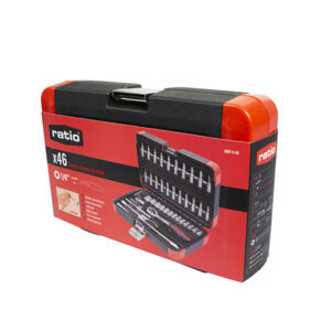 Maletín 46 herramientas RATIO acero CR-V