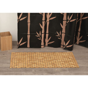 Alfombra Bambú antideslizante 45x100 cm