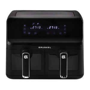 Freidora aire GRUNKEL doble cubeta 2700 W