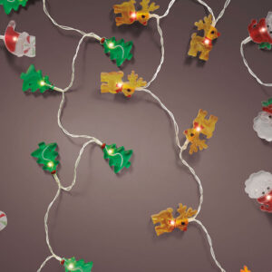 Guirnalda decorativa Led figuras 90cm