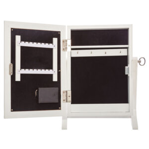 Joyero Led Madera blanca Bettany