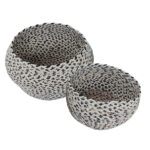 Set 2 cestas fibra natural Doha