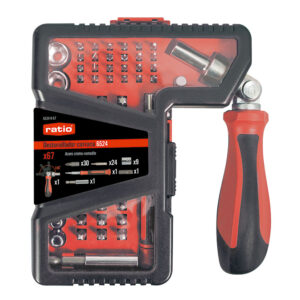 Destornillador carraca  67en1 RATIO 6524