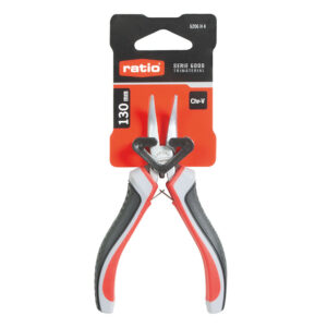 Alicate Serie Mini RATIO Boca semi-redonda punta curva