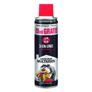 Aceite lubricante spray 200 ml 3-EN-UNO 200ML+20ML BY PILS FERRER
