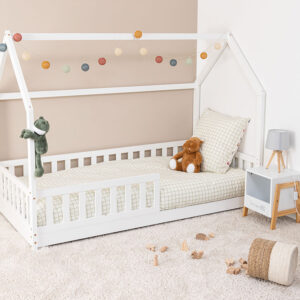 Cama infantil cabaña Bosco 195x98,2xh.145,7 cm