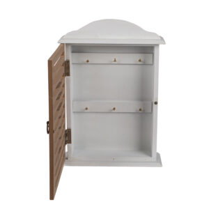 Caja madera decorada guardar llaves