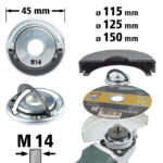 Tuerca WOLFCRAFT para amoladora