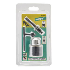 Portabrocas con adaptador SDS-Plus WOLFCRAFT Economy line