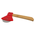 Cortador pizza forma hacha 18cm