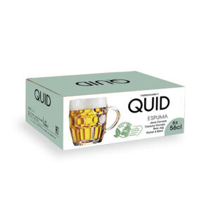 Jarra cerveza QUID Espuma 6 unidades