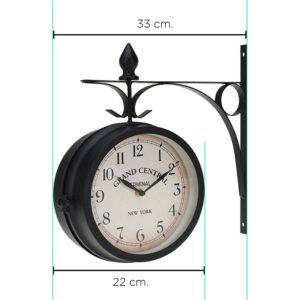 Reloj doble cara Estación