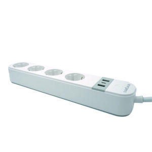 Base múltiple Wifi ENERGEELS 4 tomas + 2 xUSB + 1XU