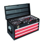 Caja de herramientas metálica RATIO 6992 143 piezas