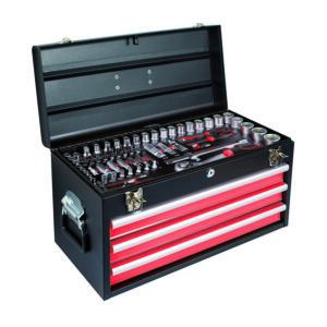 Caja de herramientas metálica RATIO 6992 143 piezas