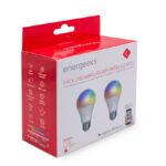 Bombilla estándar E27 LED 3CCT Wifi ENERGEEKS Pack 2 Uds.