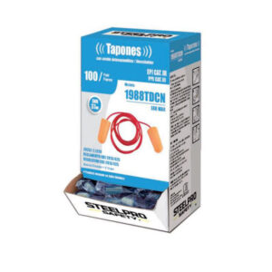 Tapones auditivos desechables MARCA Ear max cordón 100 pares