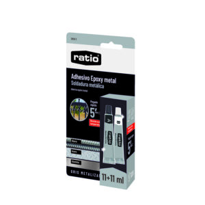 Adhesivo epoxi metal RATIO 11 + 11 ml