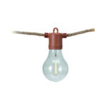 Guirnalda 10 Bombillas LED 7,5 m con cable de cuerda