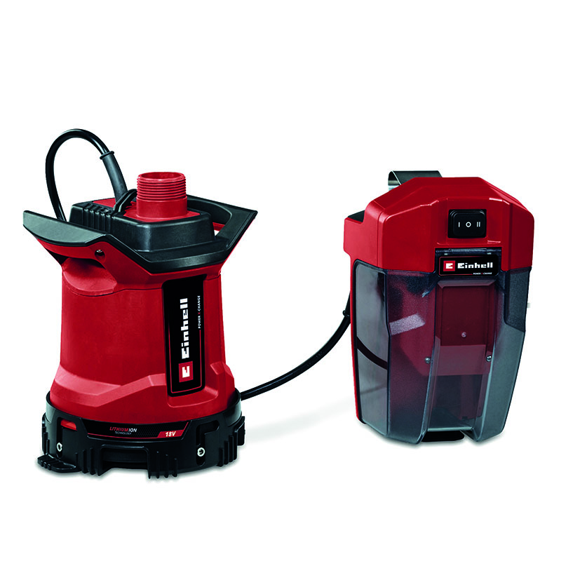BOMBA SUMERGIBLE BATERIA 18V GE-DP18/25L