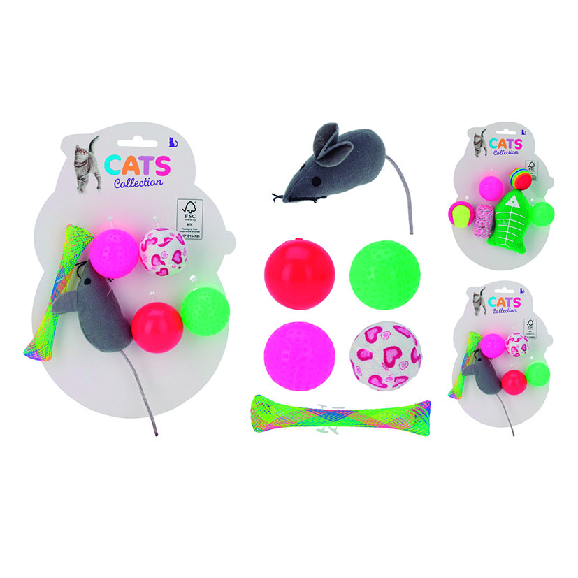 Juguete para gatos Cattoy  6 piezas