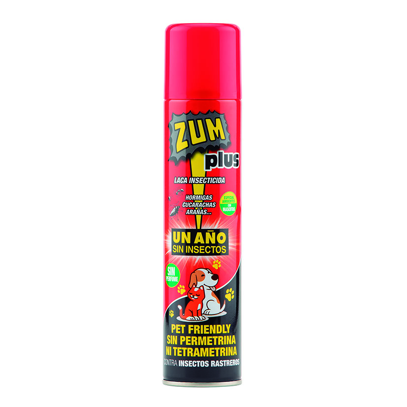 Laca insecticida mascotas Zum plus 300 ml