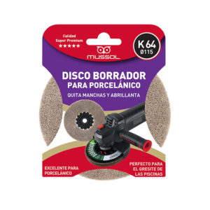 Disco borrador MUSSOL K64 115 mm